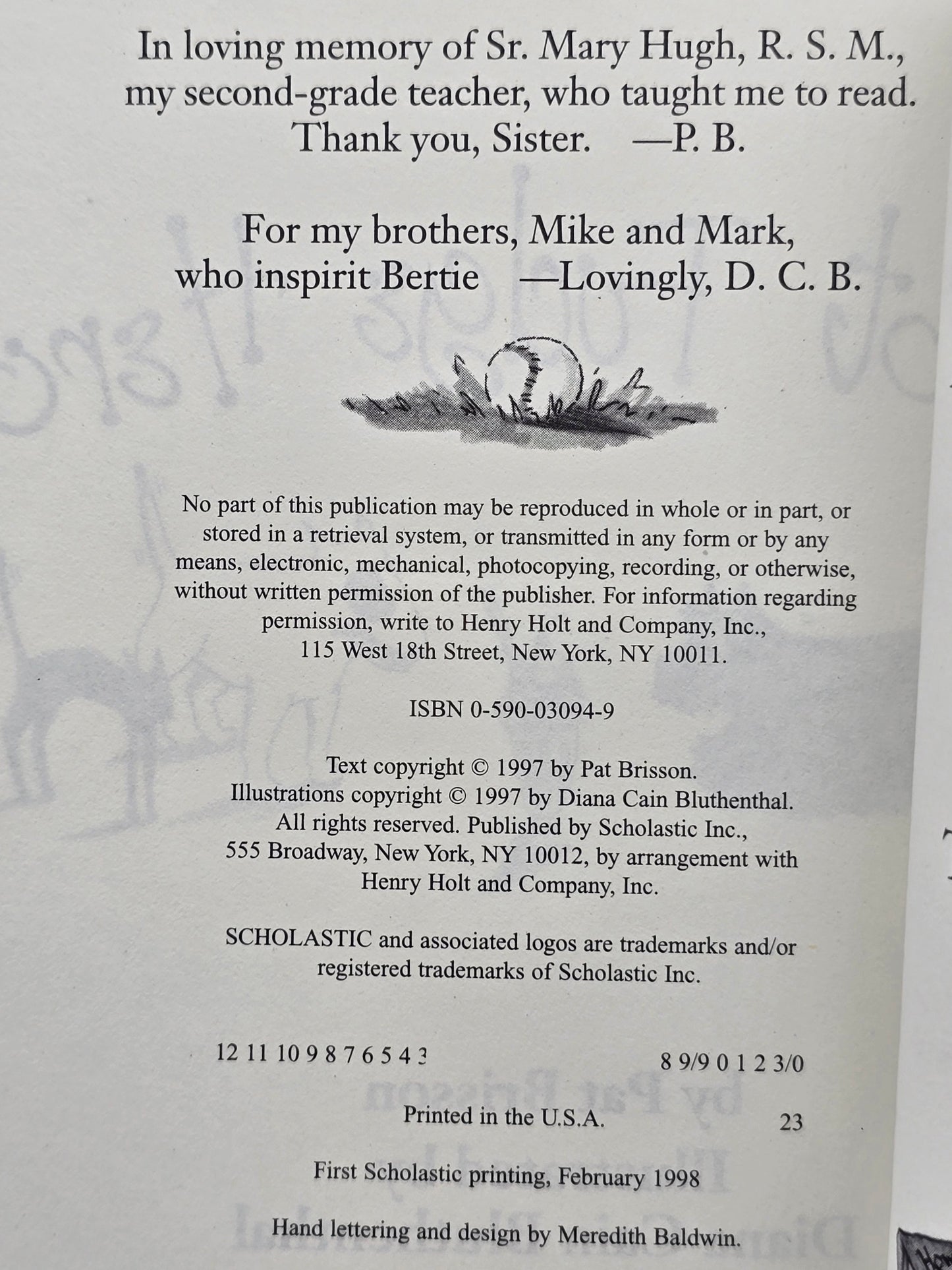 Hot Fudge Hero By Pat Brisson.