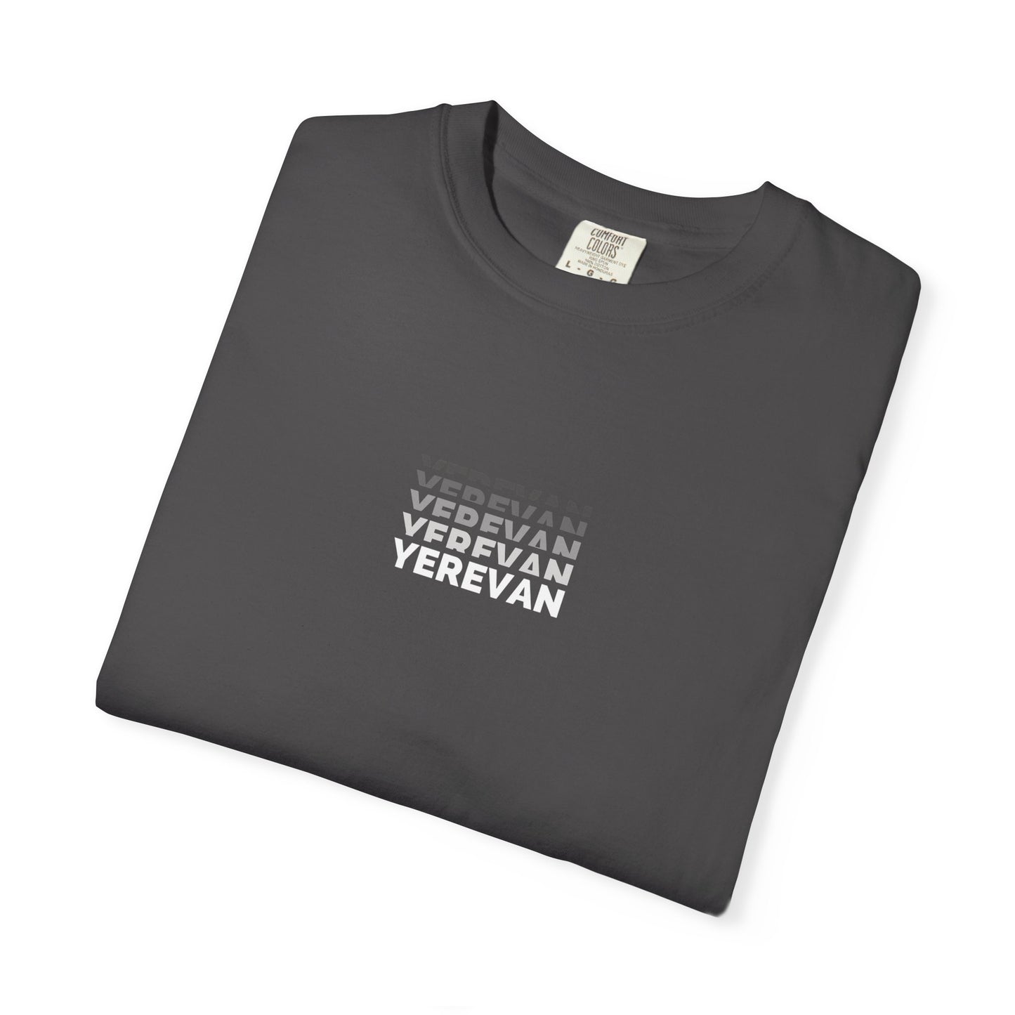 Yerevan T-Shirt - Unisex Garment-Dyed Tee for Armenian Heritage Enthusiasts