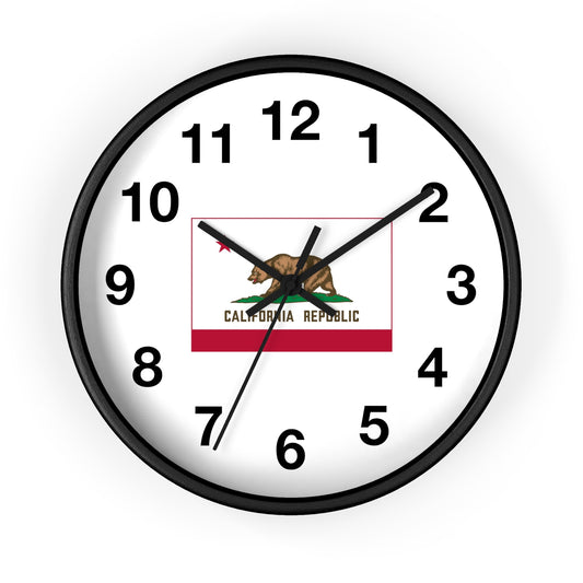 California Golden State Wall Clock