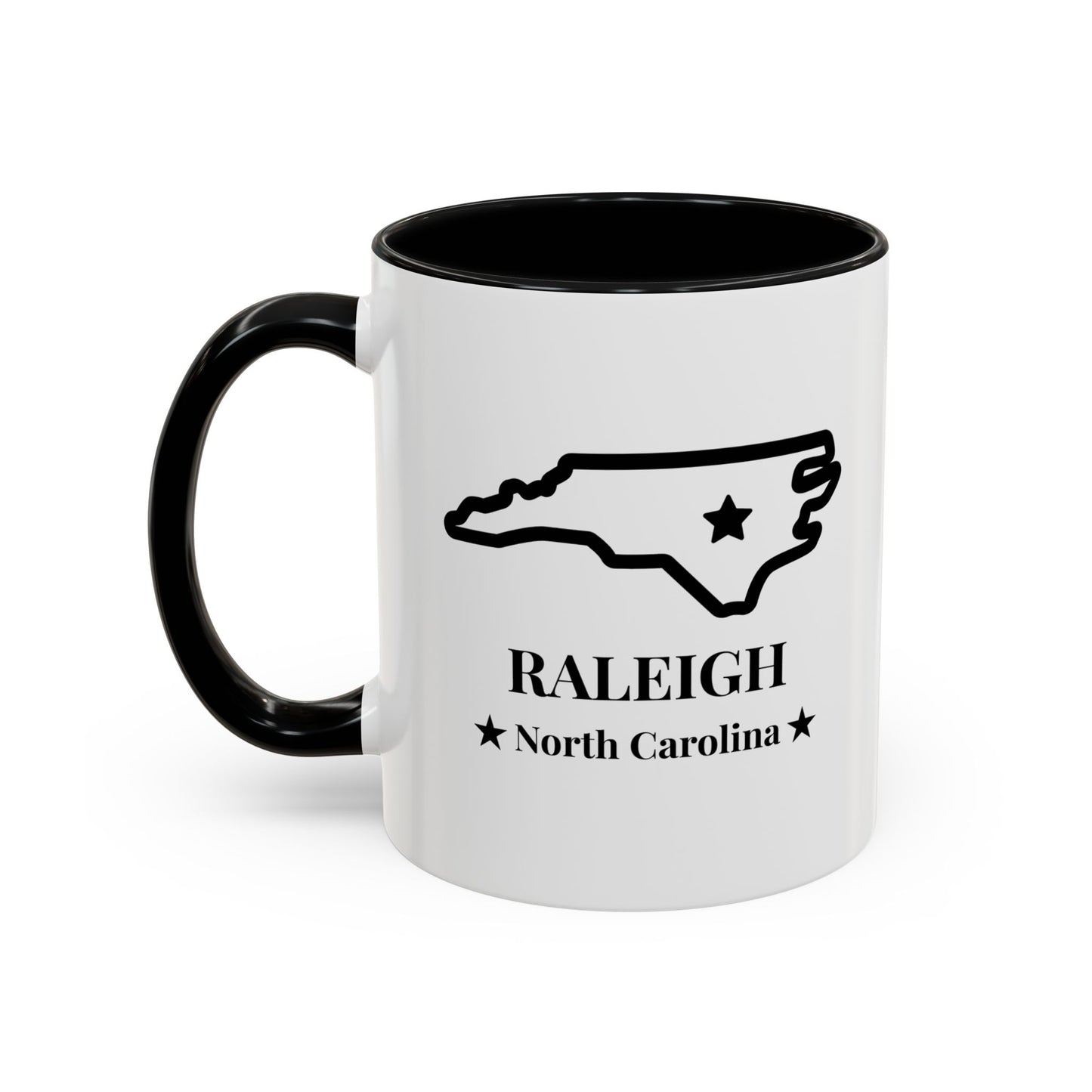 Raleigh NC Accent Mug