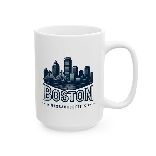 Boston Massachusetts Mug - Ceramic Mug