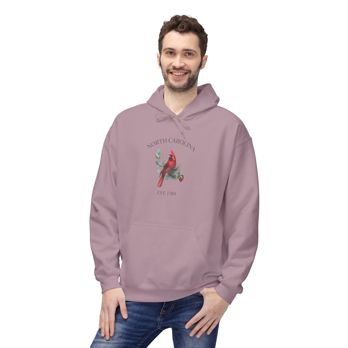 Cardinal Bird Hoodie