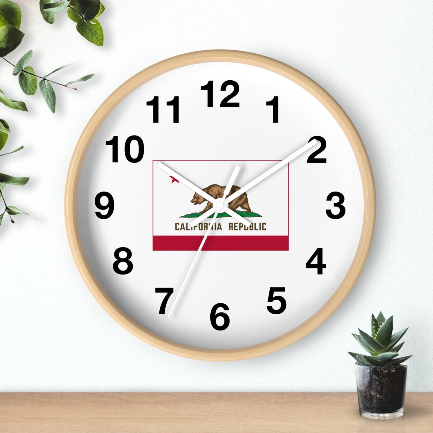 California Golden State Wall Clock