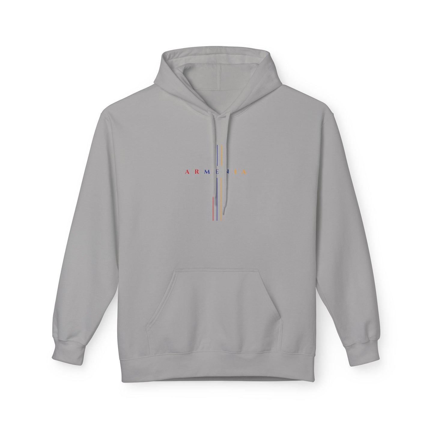 Armenia Cross Hoodie in Red Blue Orange