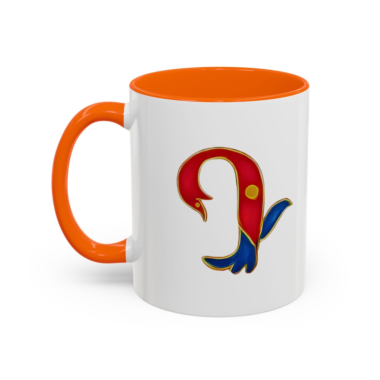 Coffee Mug Armenian Birdletter D Design