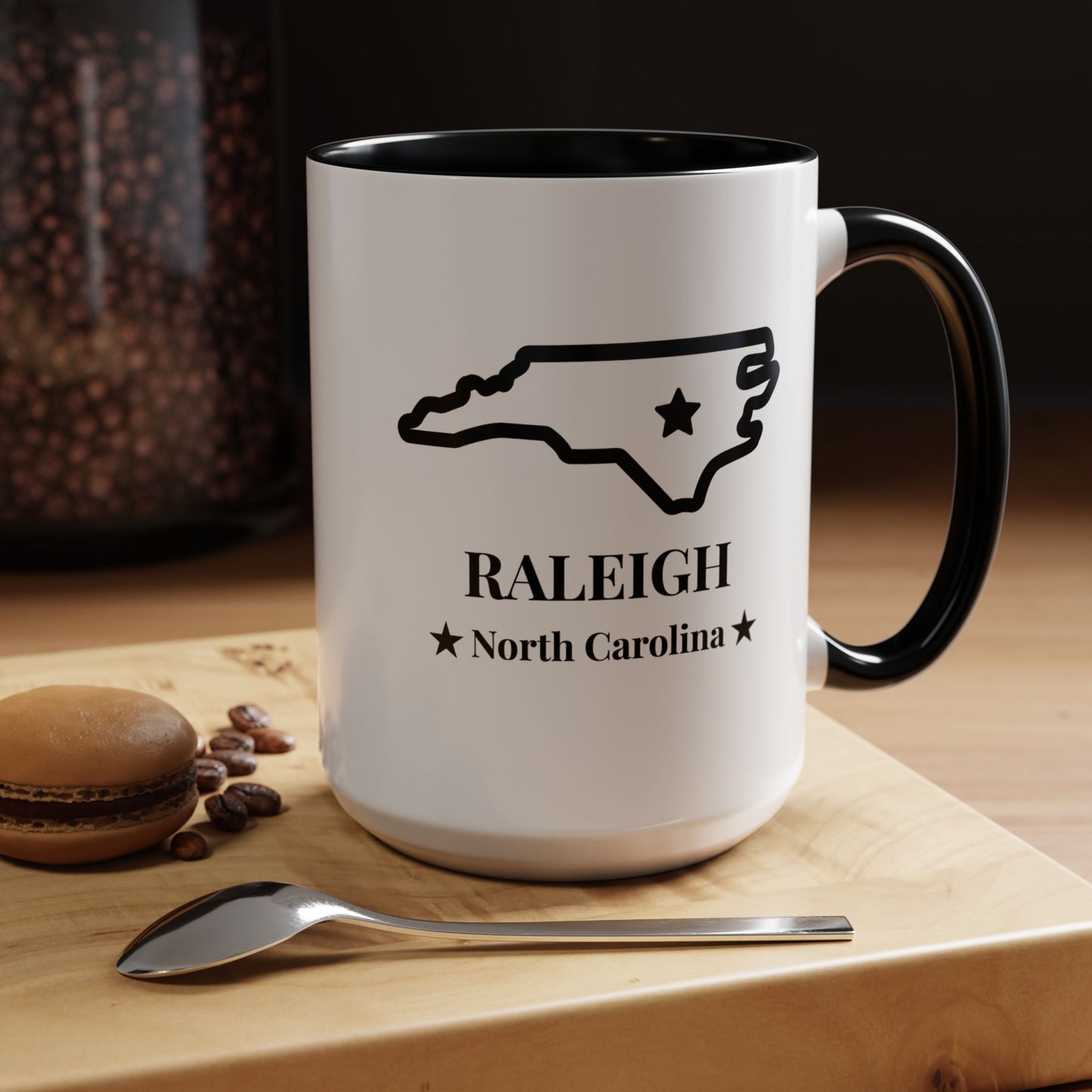 Raleigh NC Accent Mug