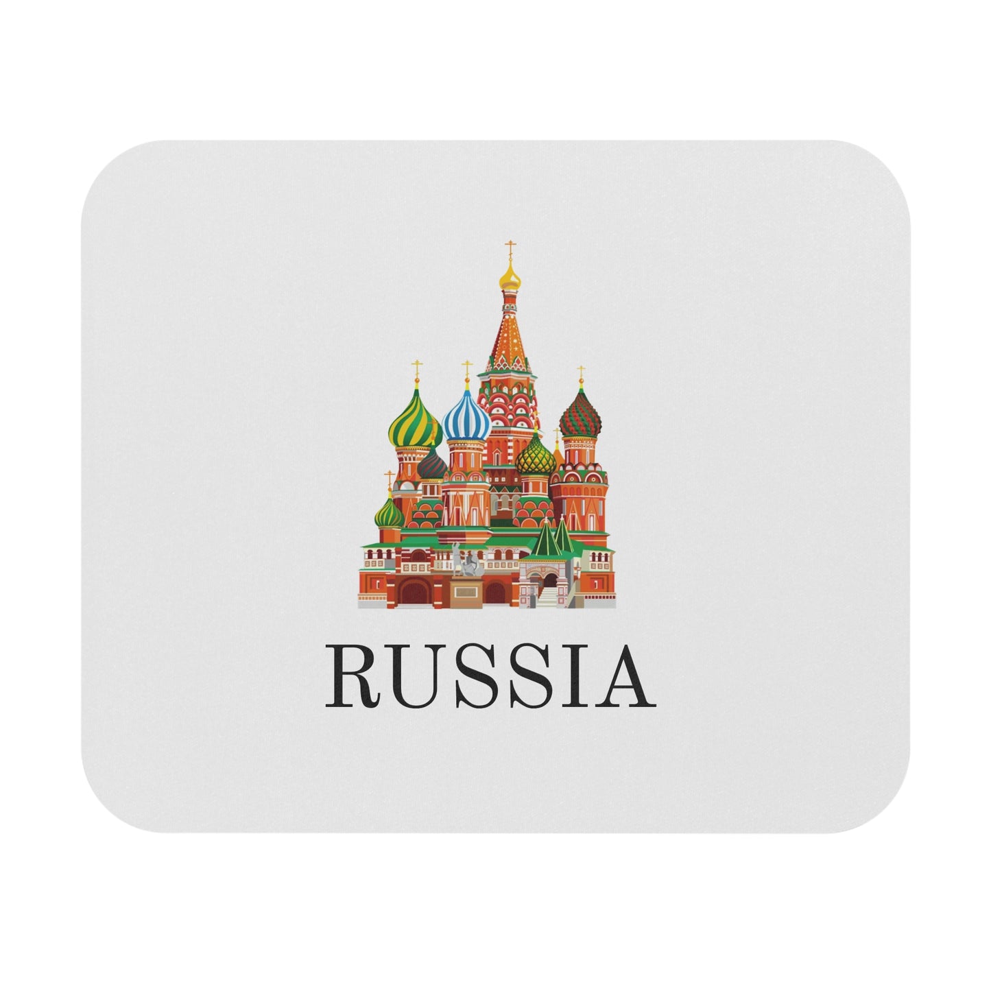 Mouse Pad Rectangle Russian Moscow City Buildings