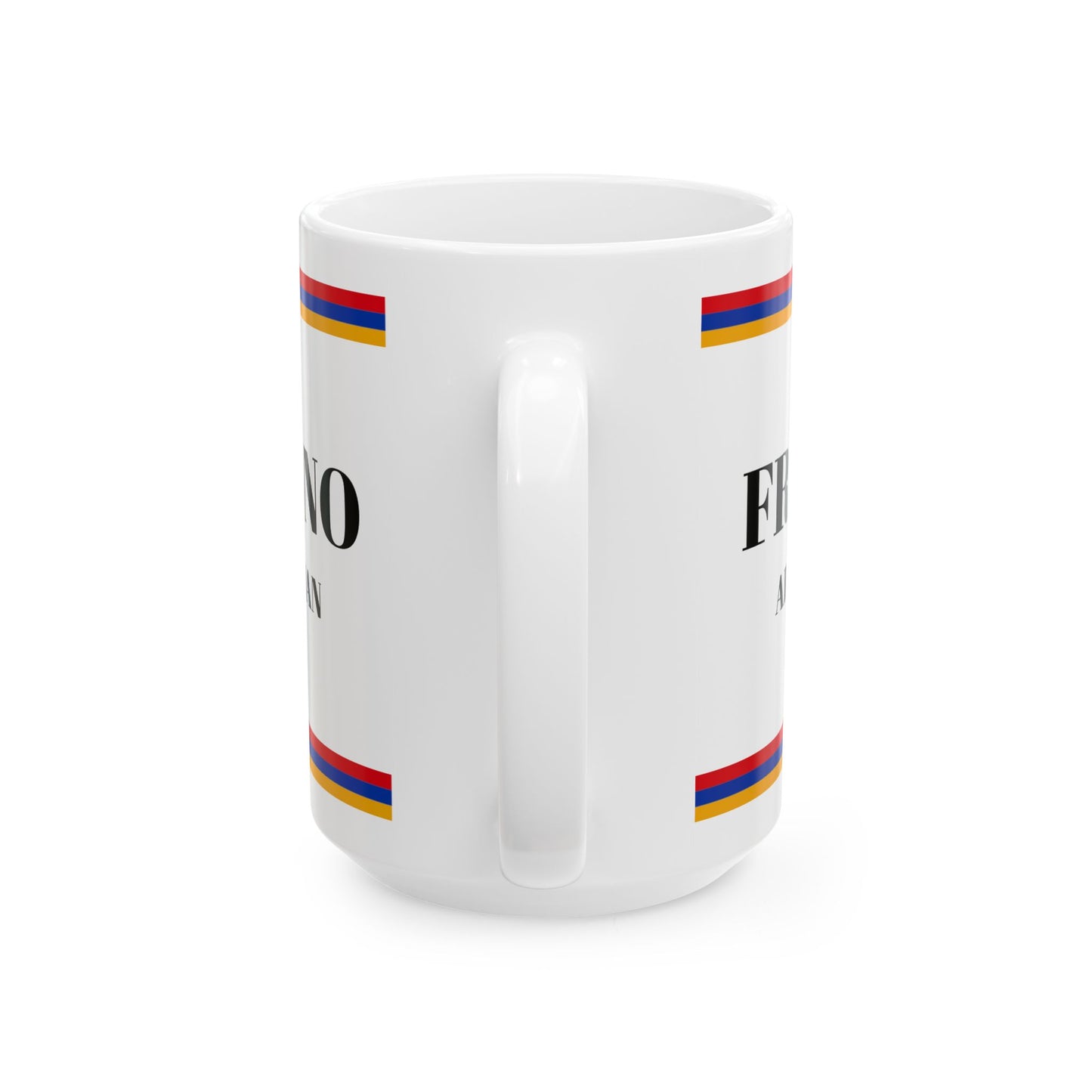 Fresno Armenian Cup, 11oz/15oz Ceramic Mug