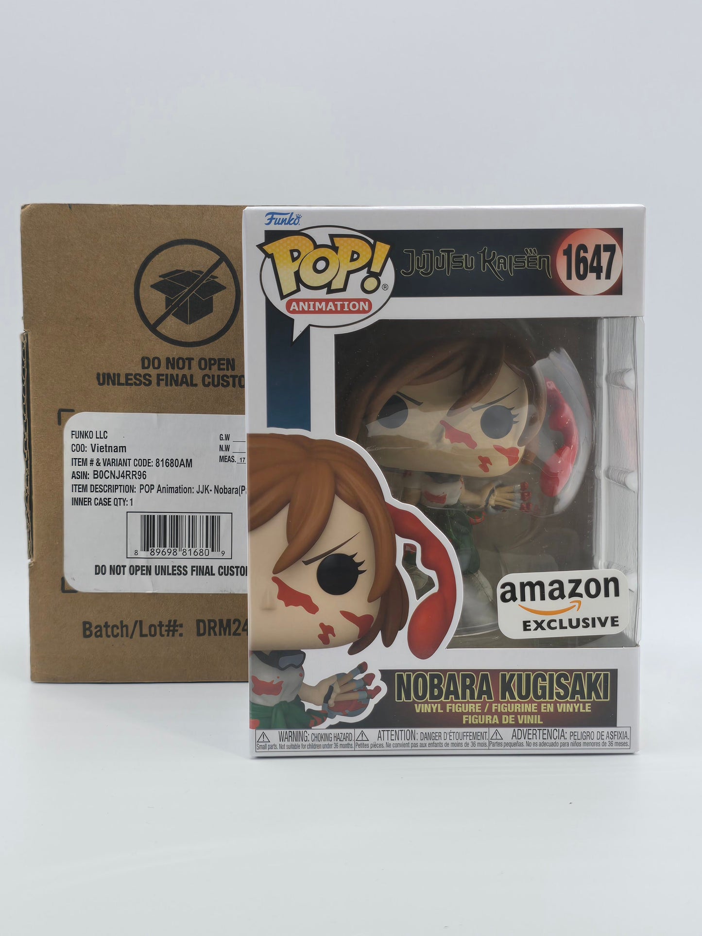Funko Pop! Vinyl: Jujutsu Kaisen - Nobara Kugisaki - Amazon (Exclusive) #1647.