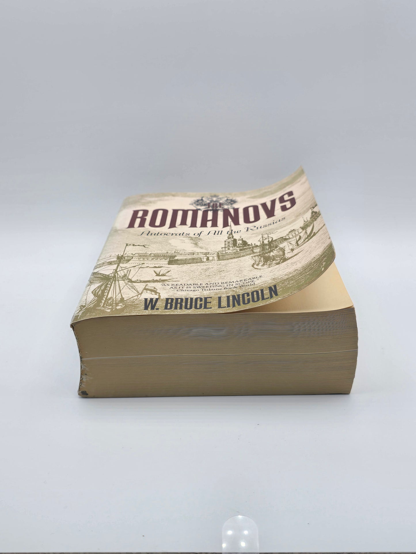 Vintage Book: ROMANOVS Autocrats of All the Russians by W. Bruce Lincoln 1987 Trade Paperback