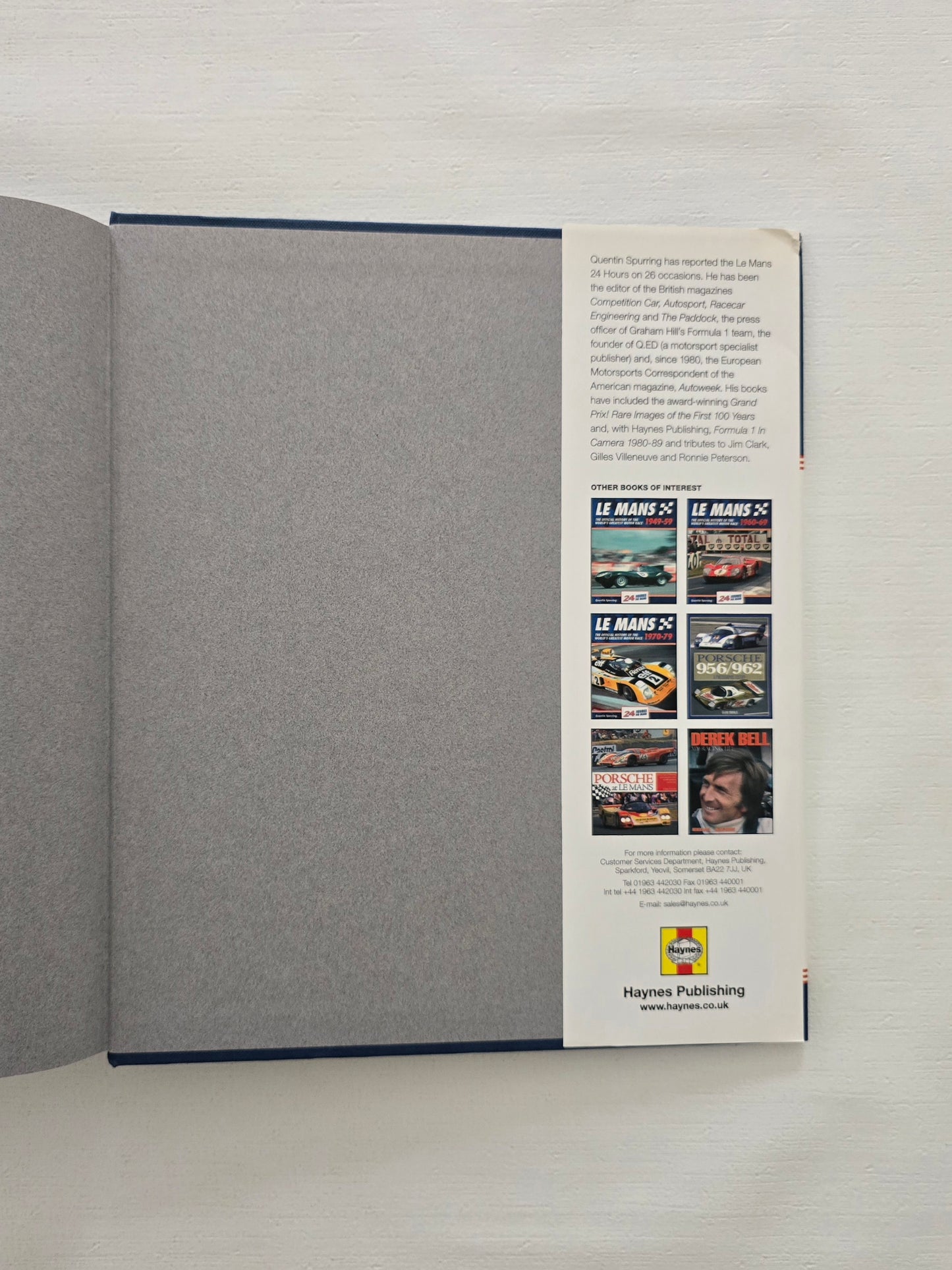 LE MANS. The Official History of the World's Greatest Motor Race 1980-89. 24 HEURES DE MANS.