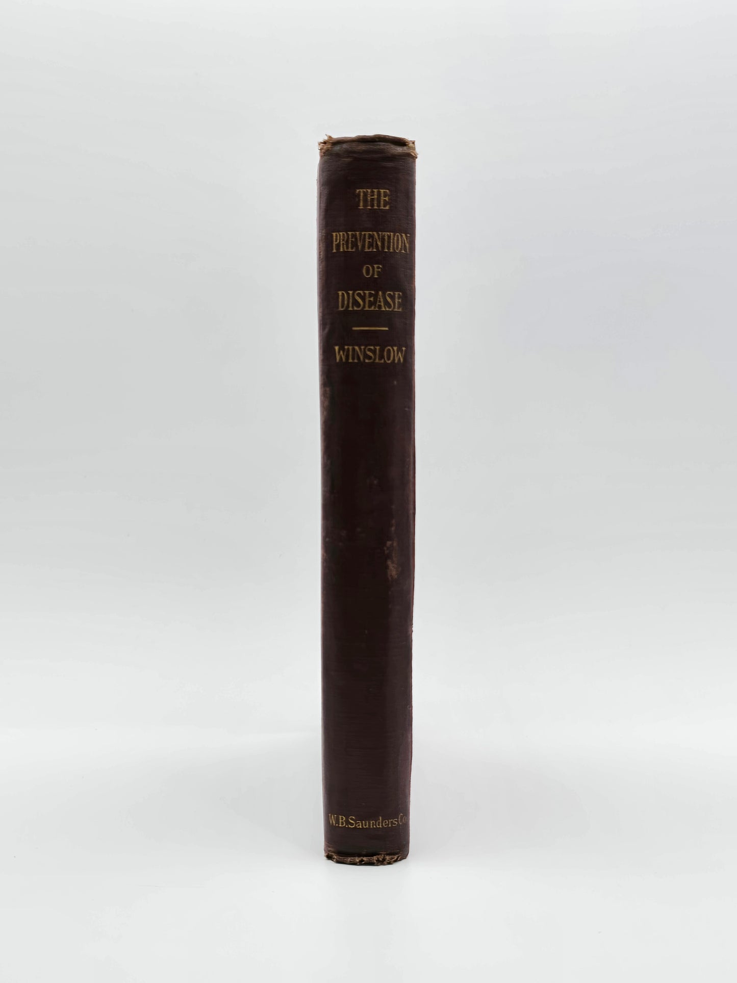 THE PREVENTION OF DISEASE A POPULAR TREATISE Antique Book, By K. Winslow.  W. B. SAUNDERS COMPANY. America 1916.