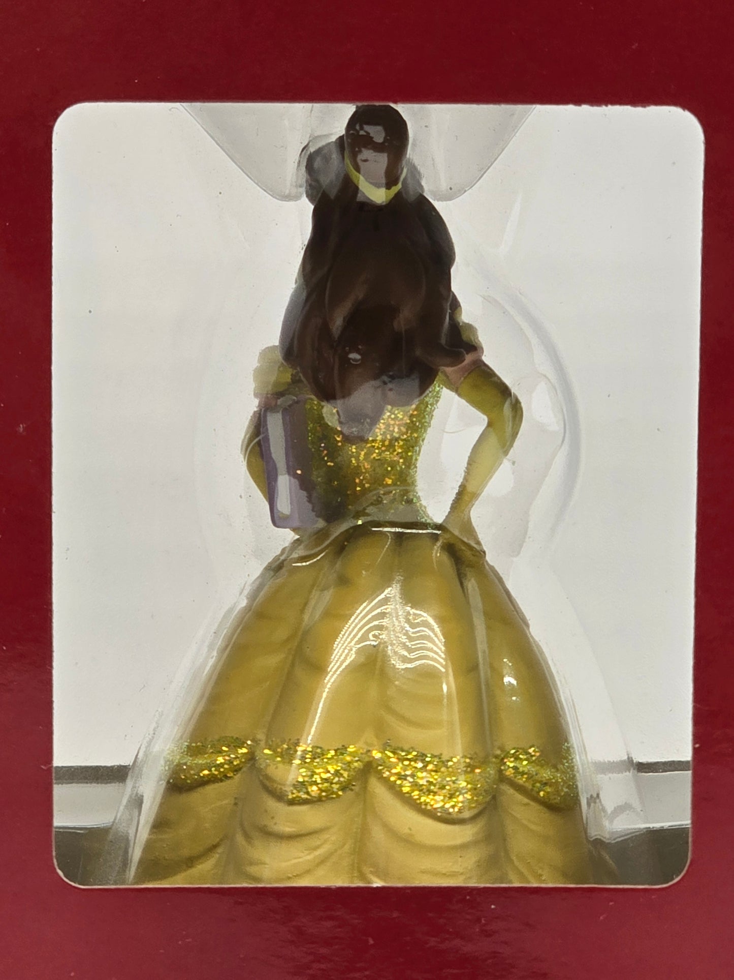 Hallmark Disney Princess & The Beast Belle Book Christmas Tree Ornament.