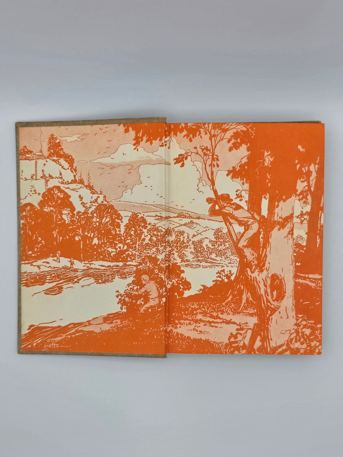 Hardy Boys Edition Of The Sinister Sign Post By Franklin W. Dixon. Vintage Hardcover Book. New York, 1936.