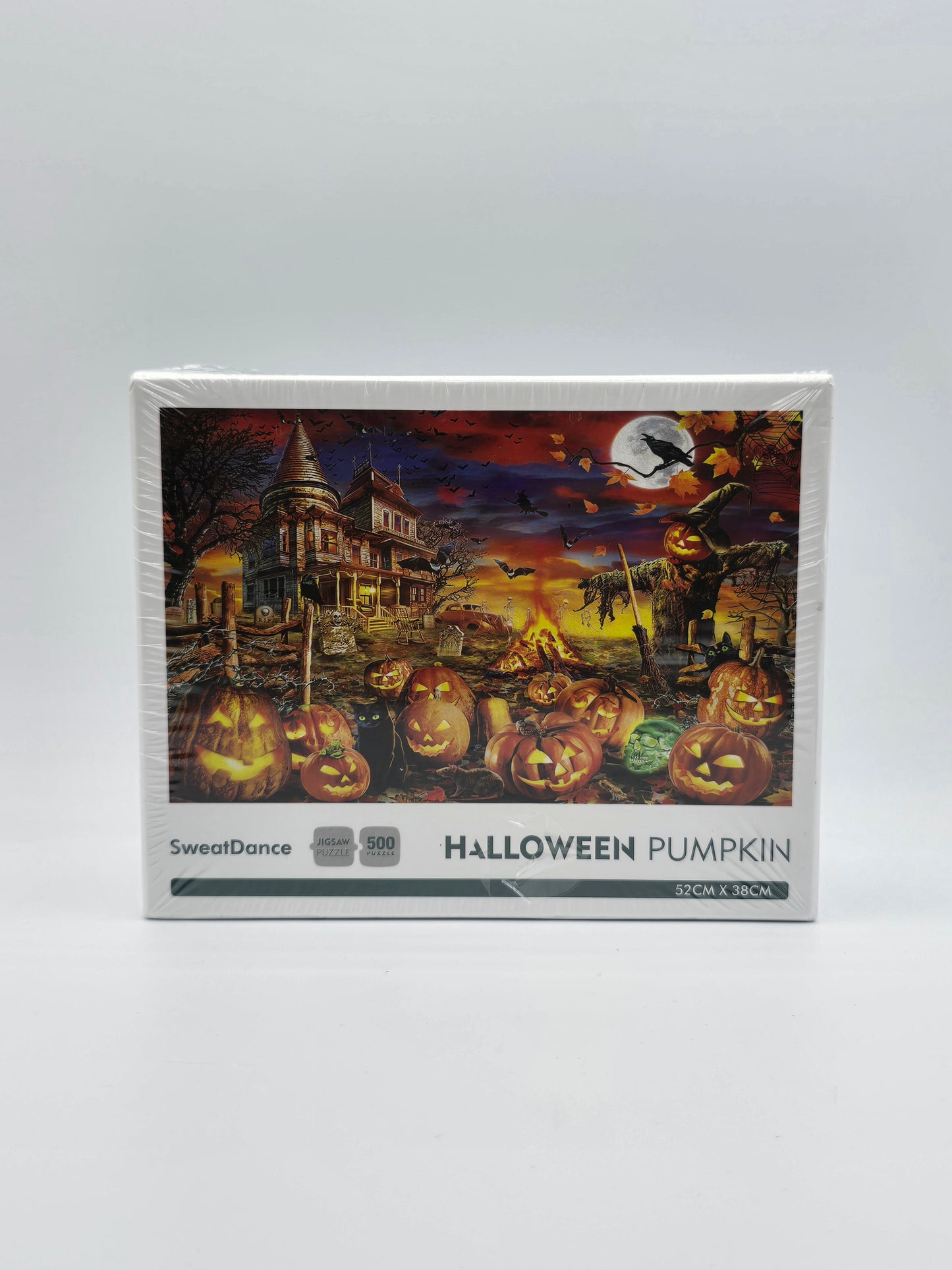 Jigsaw Puzzle Halloween Pumpkin Sweat Dance