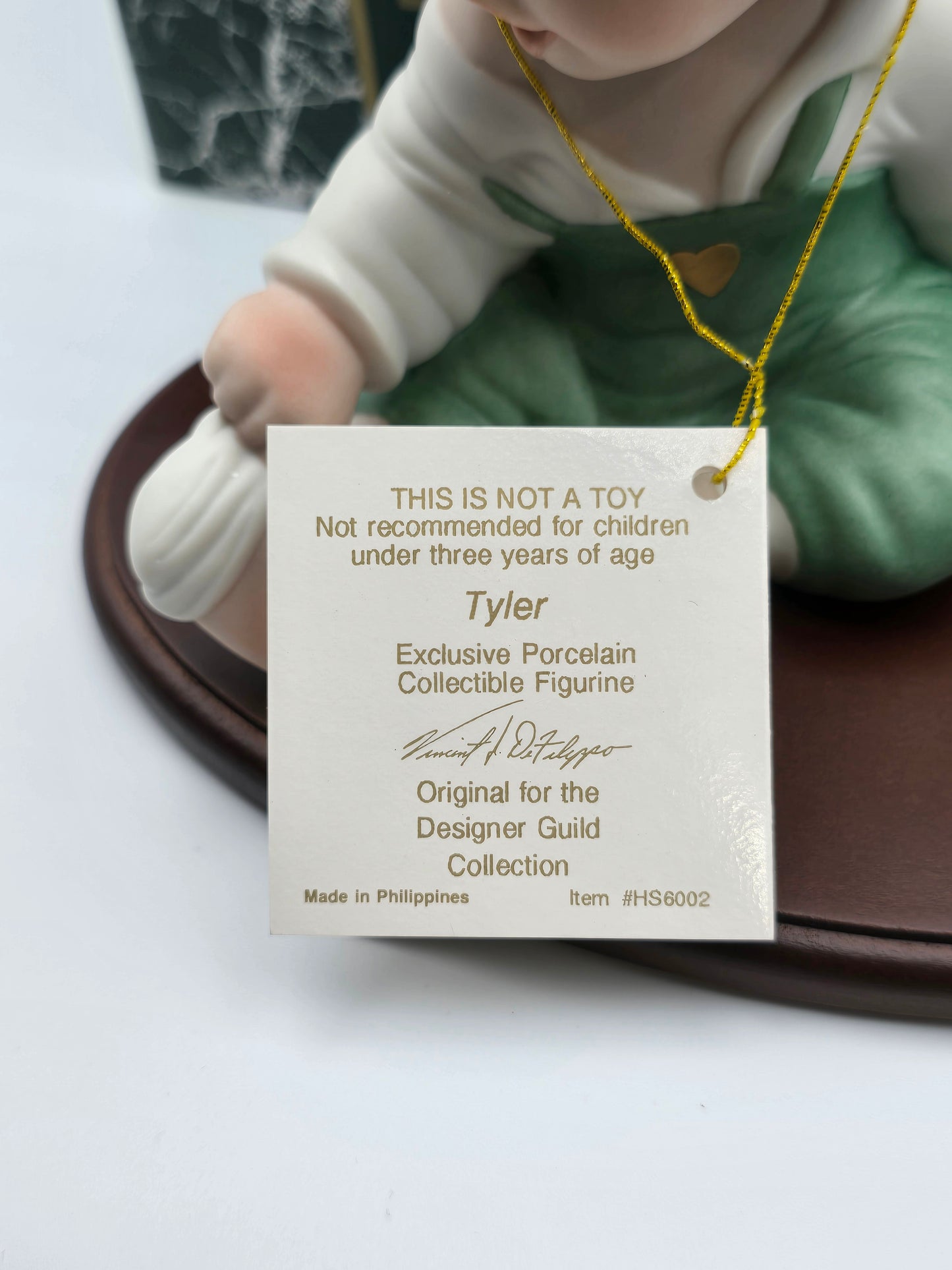 Designer Guild 1993 Collection Baby Figurine Tyler Limited Edition Signed HS6002