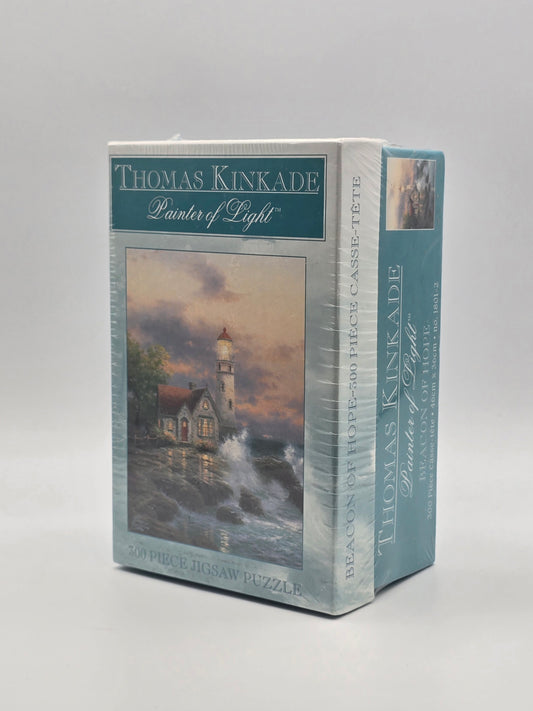 Thomas Kinkade Painter of Light "Beacon of Hope" 300 Piece Jigsaw Puzzle 2001.