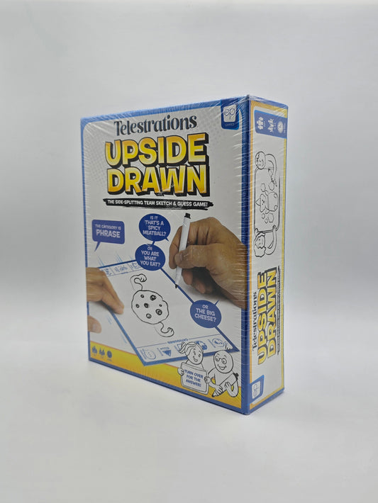 Telestrations Upside Drawn 4-12 players sketch & guess game 12 years +