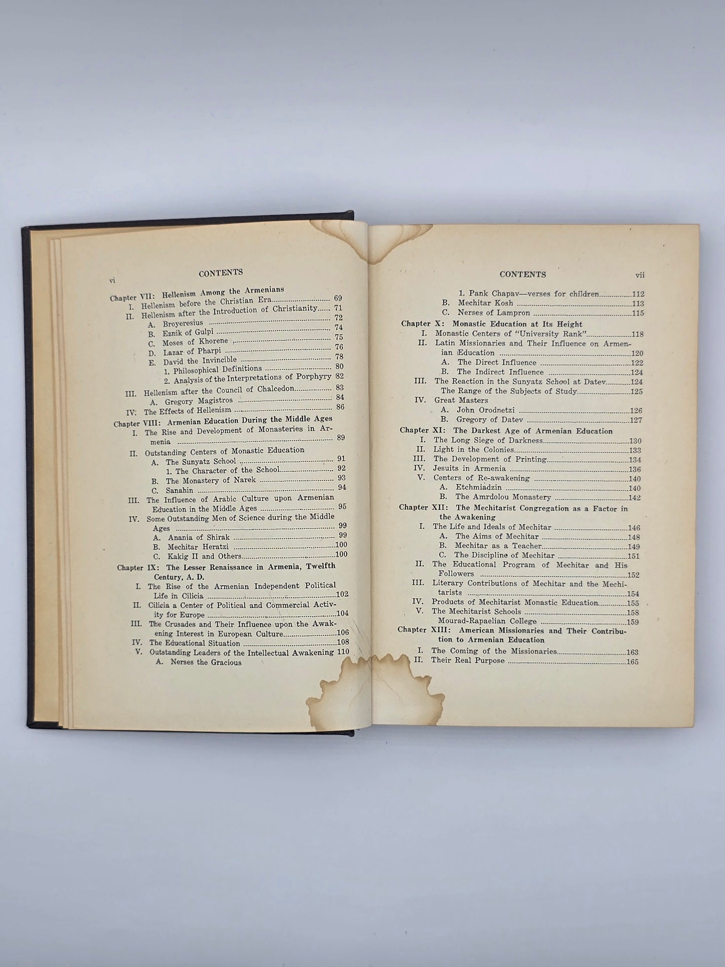 History Of Education In Armenia By Kevork A. Sarafian PH.D |Printed In USA 1930.