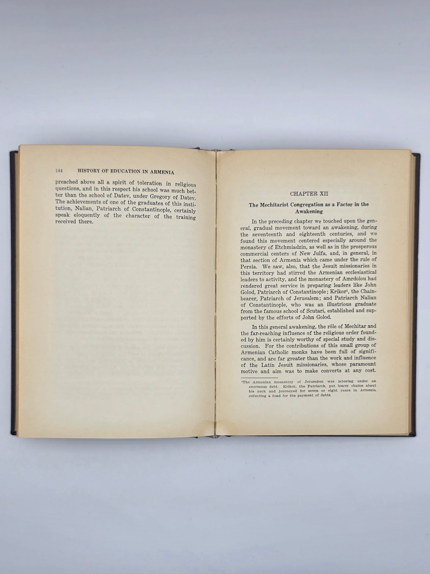 History Of Education In Armenia By Kevork A. Sarafian PH.D |Printed In USA 1930.