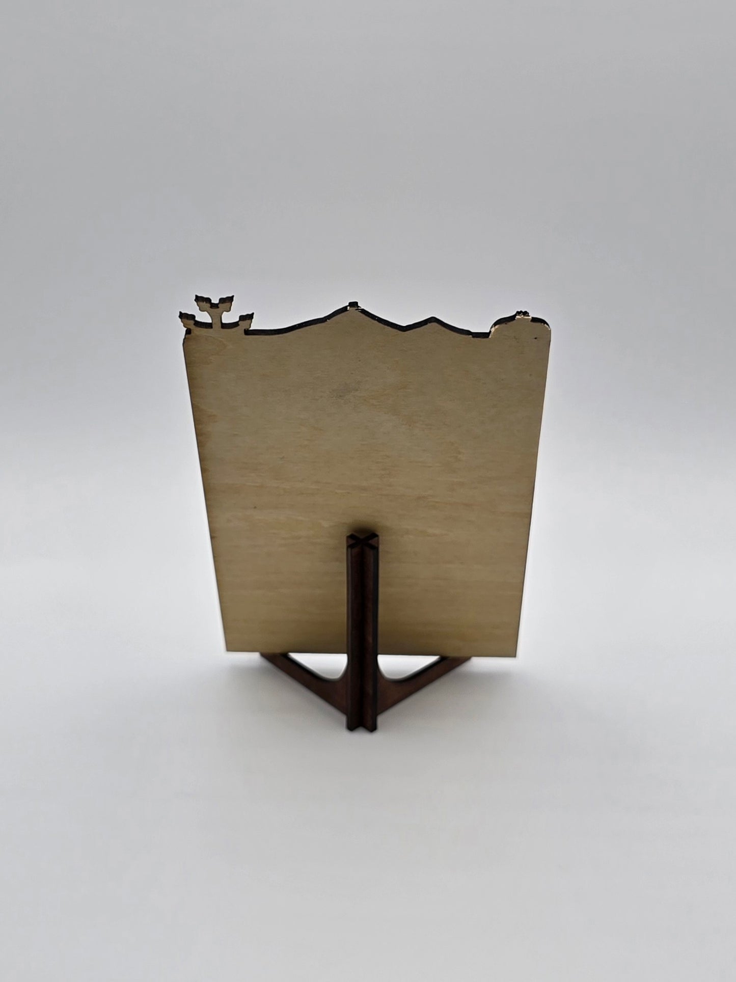 Laser-Engraved Armenian Lord’s Prayer Plaque – Wooden Wall or Table Display