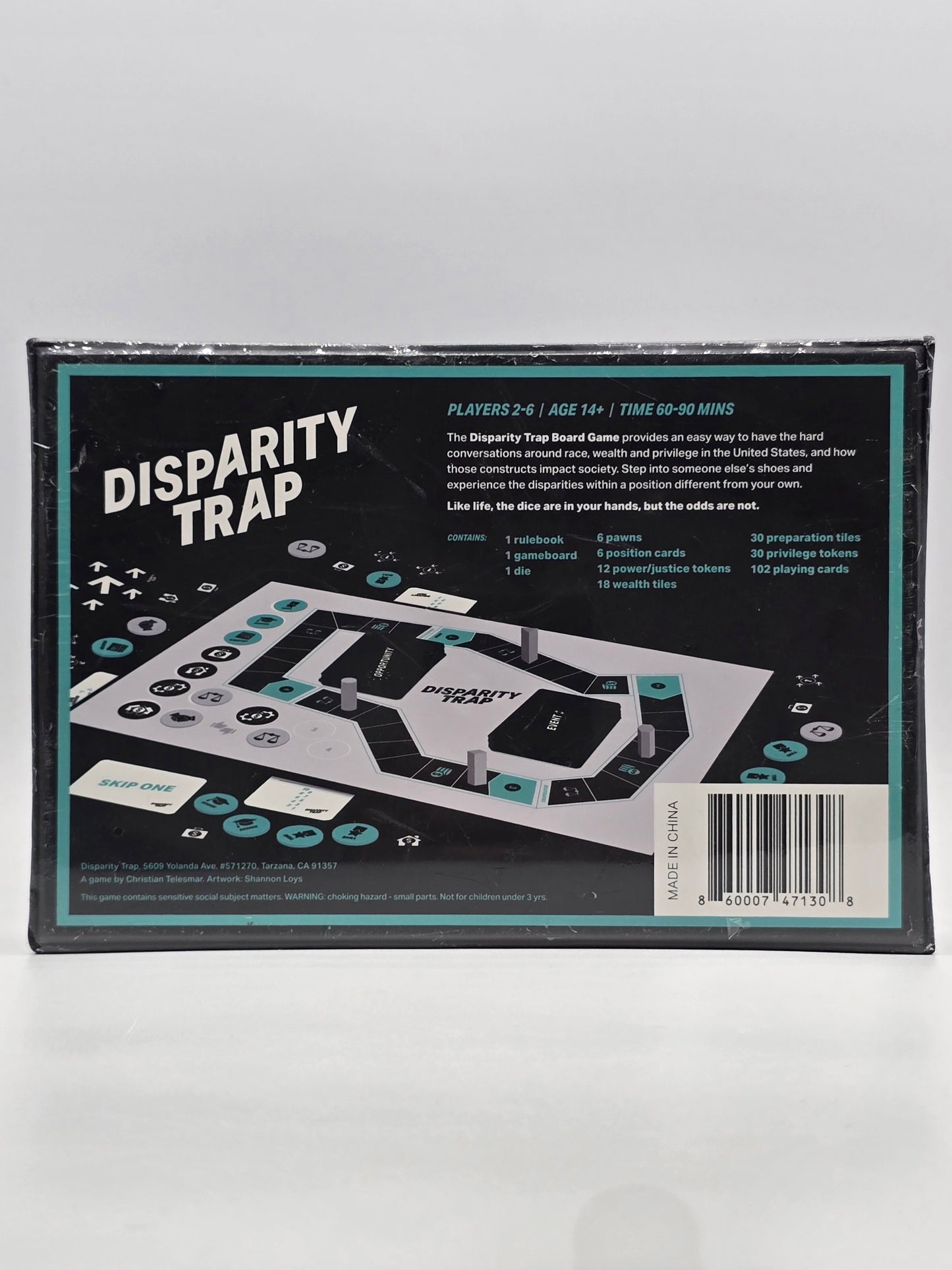 Disparity Trap Board Game | The Unfair Game of Life.