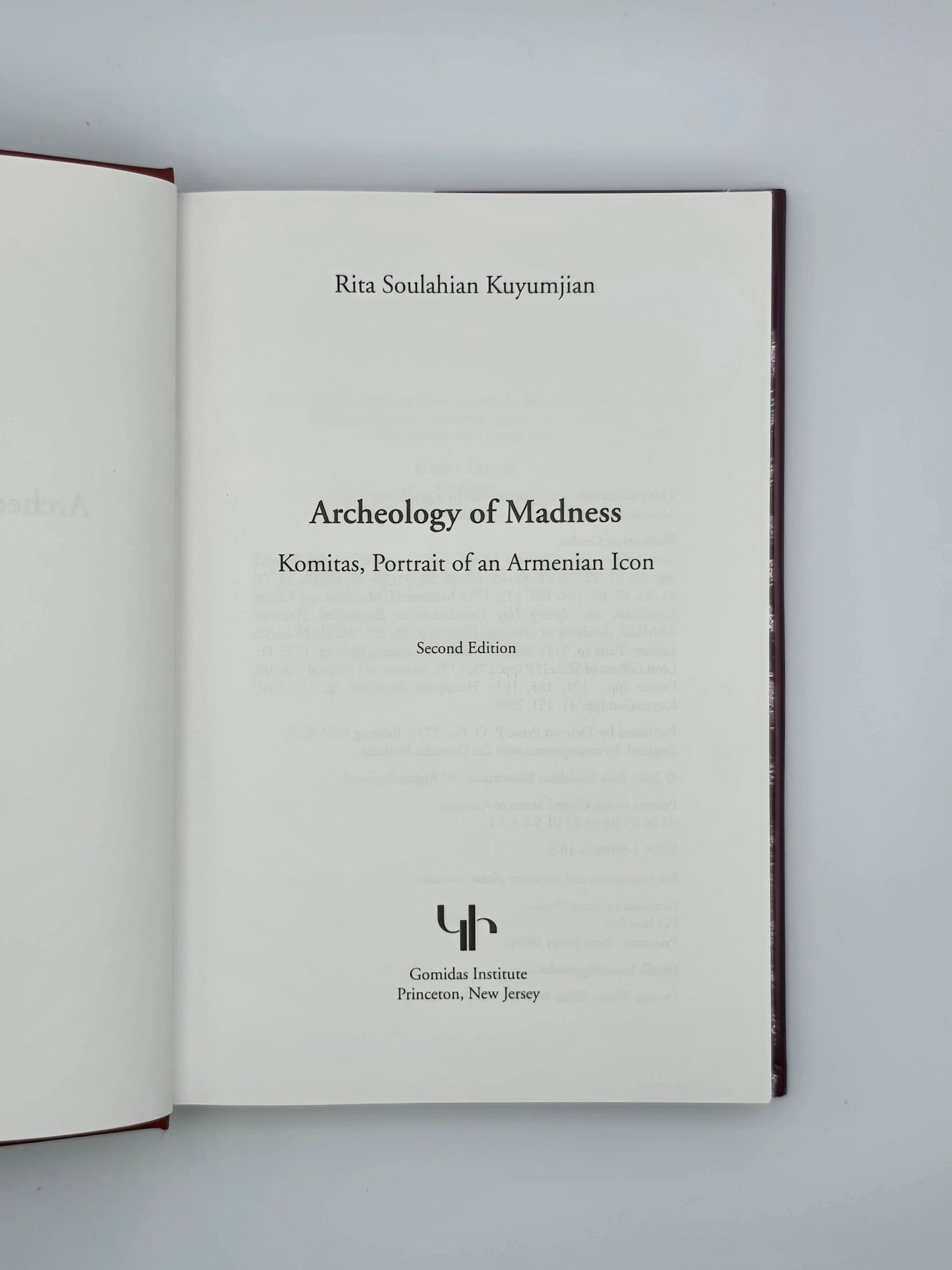Archeology of Madness: Komitas. Portrait of an Armenian Icon