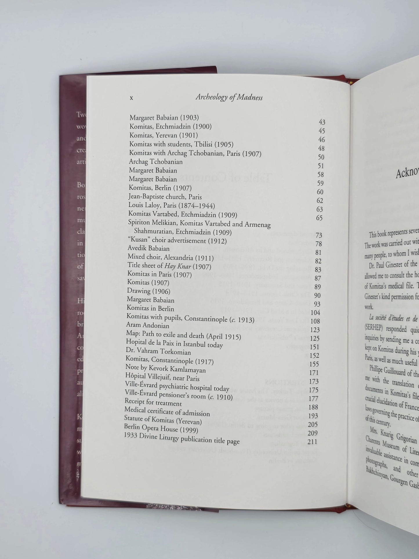 Archeology of Madness: Komitas. Portrait of an Armenian Icon