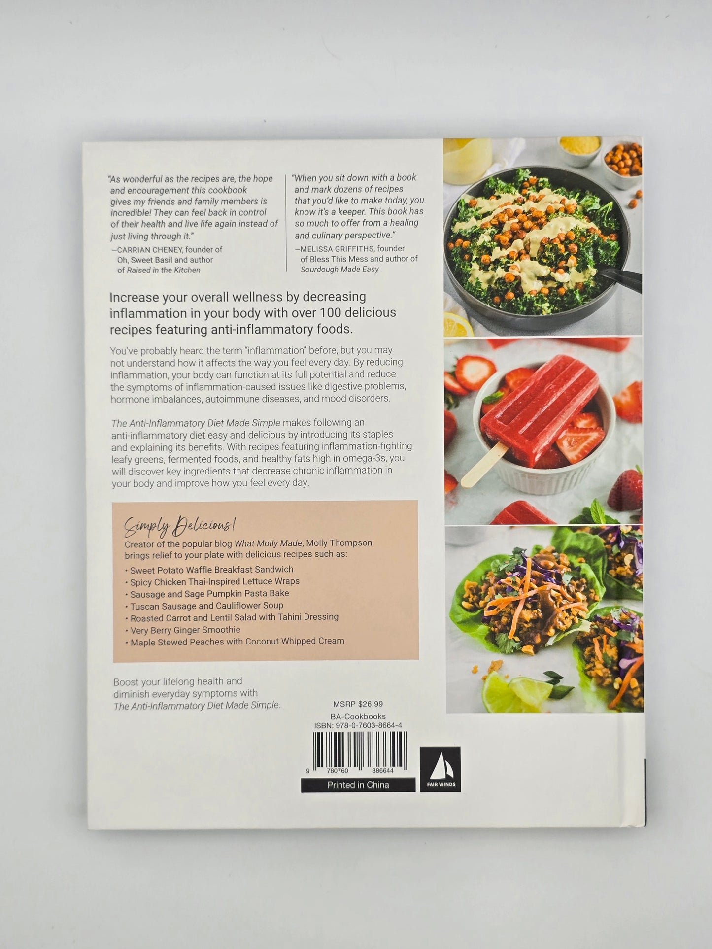 The Anti-Inflammatory Diet Made Simple by Molly Thompson