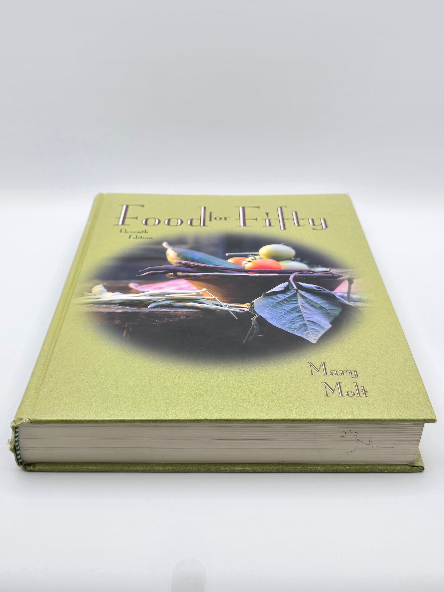 Food for Fifty by Mary K. Molt. Eleventh Edition, Vintage Hardcover Book.