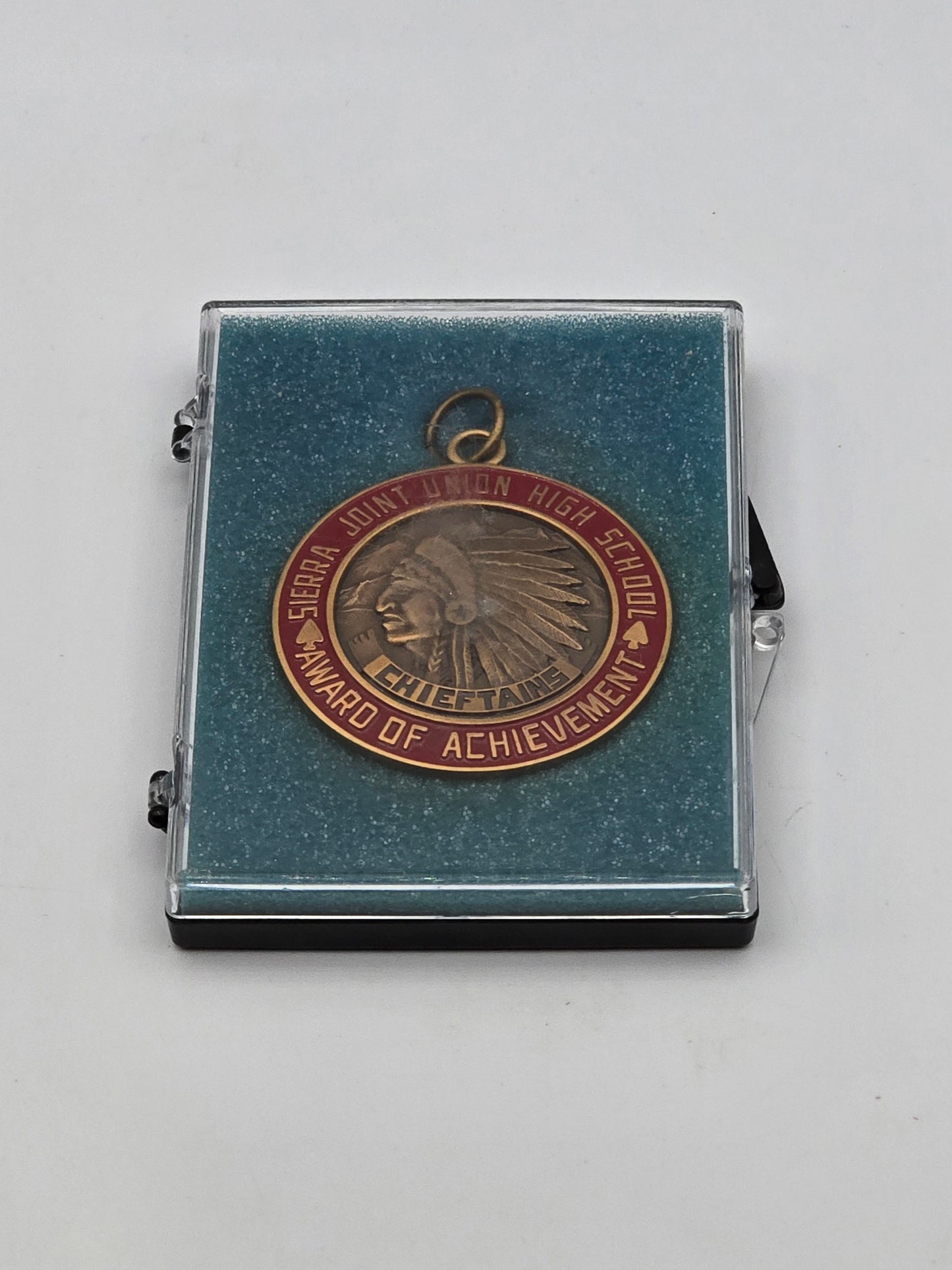Vintage Medal an Award of Achievement from Sierra Joint Union High School CA