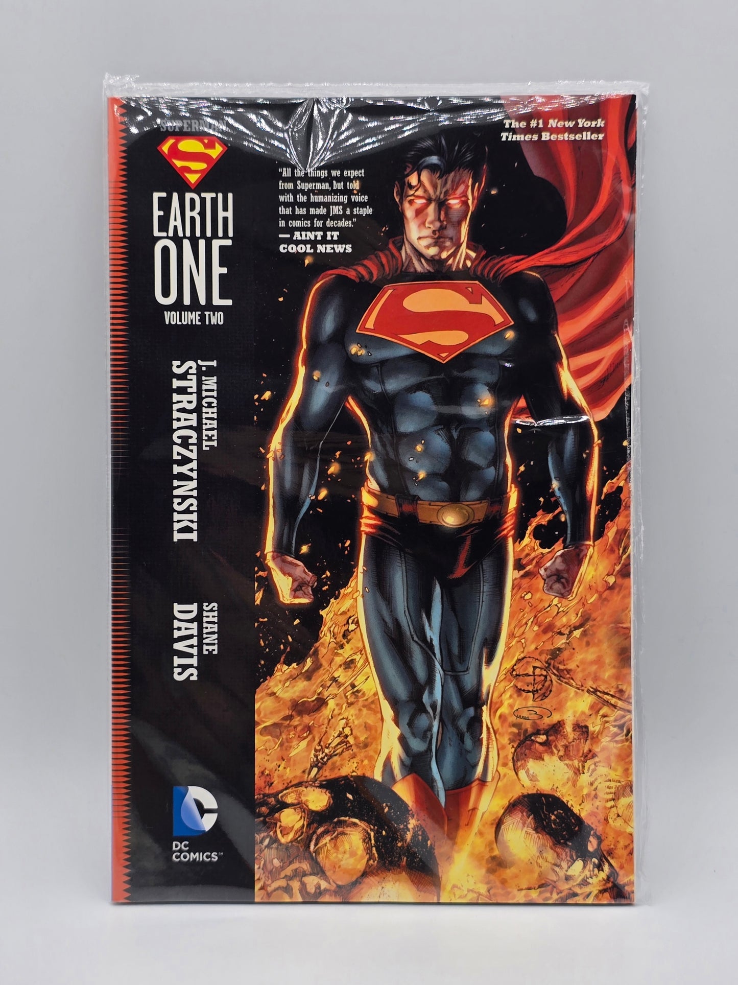 Superman Earths One Volume # 2 (2012) TPB Micheal Straczynski • Shane Davis DC Comics