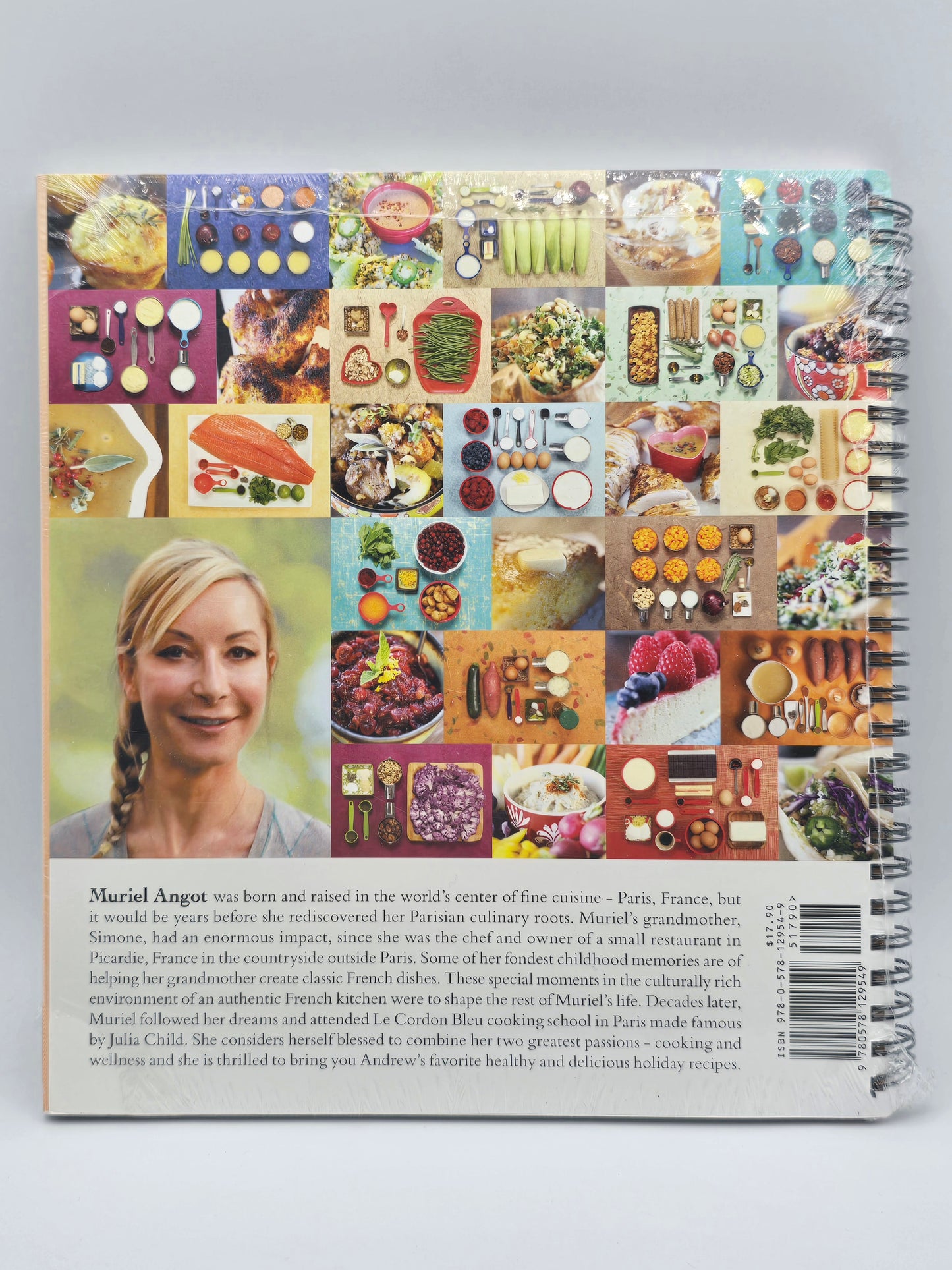 Andrew and Muriel's Healthy Happy Holidays Cookbook by M. Angot & A. Lessman