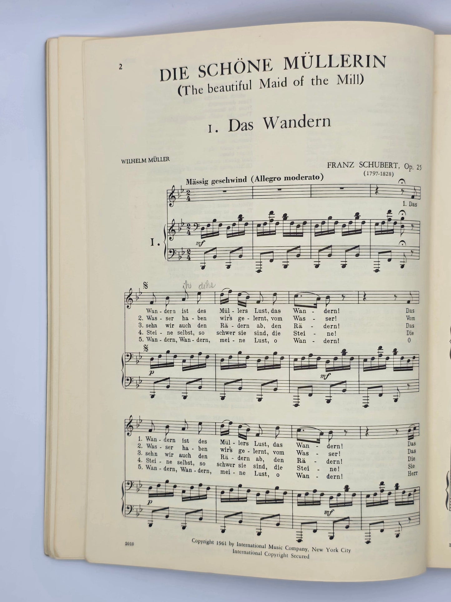 SCHUBERT 200 Songs For Voice & Piano By Sergius Kagen Sheet Music Book Vol.1