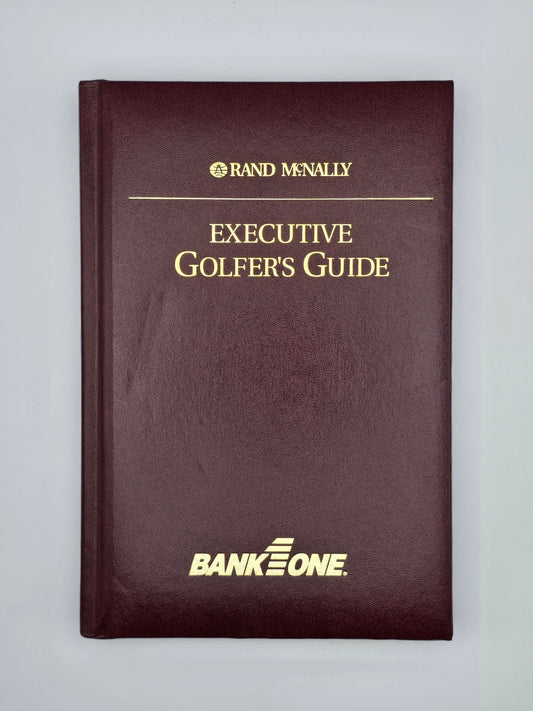 Vintage American Executive GOLFER'S GUIDE By Hubert Pedroli USA 1995