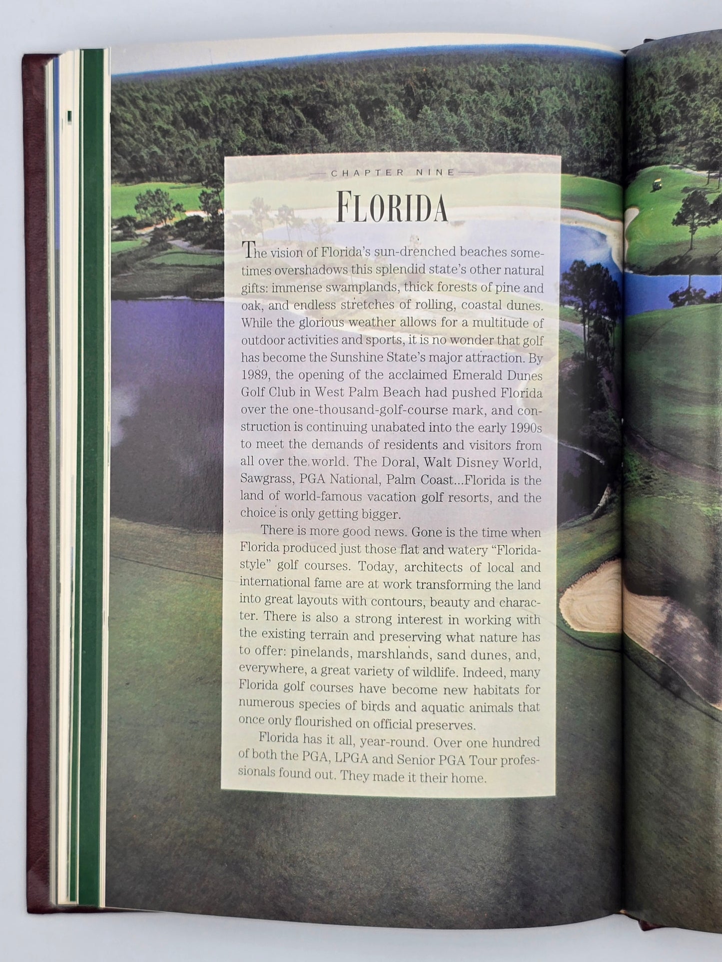 Vintage American Executive GOLFER'S GUIDE By Hubert Pedroli USA 1995