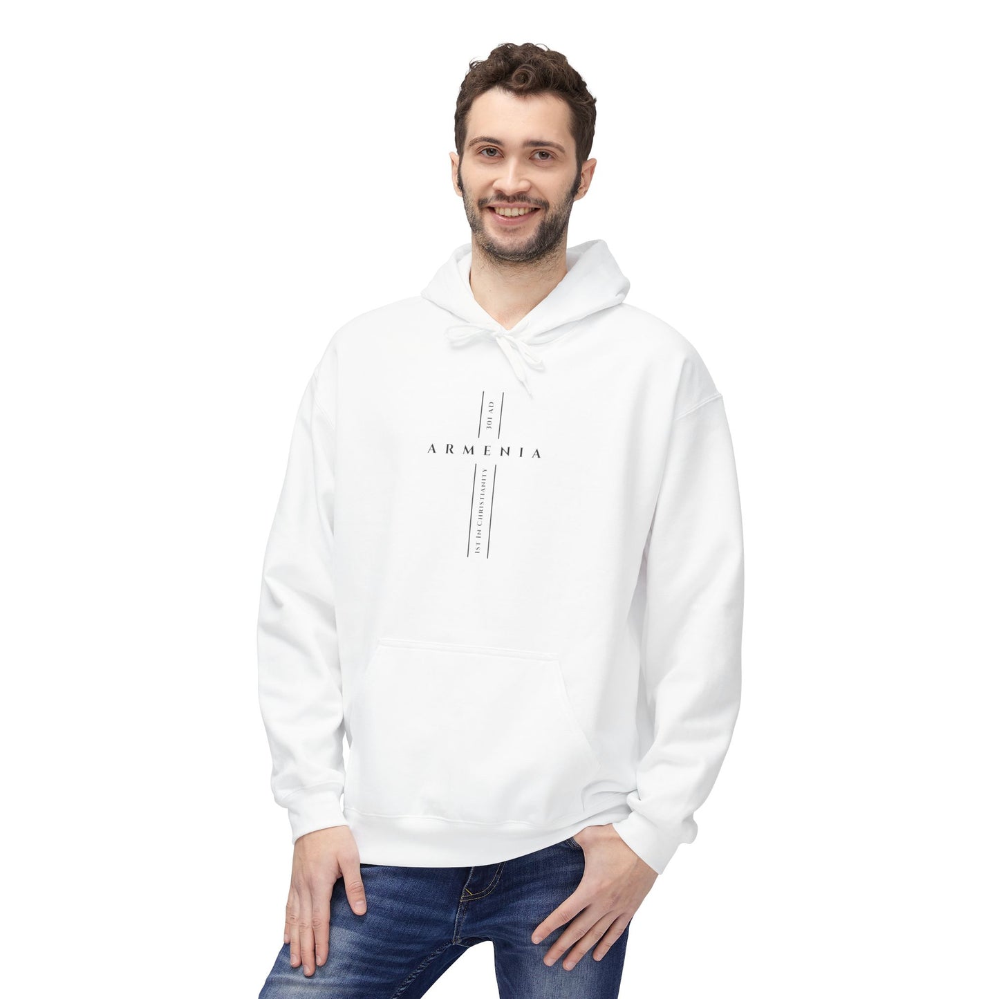 Christianity 301 AD Cross Hoodie