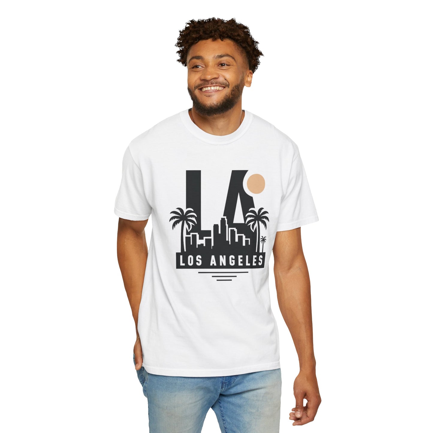 Los Angeles T-Shirt - Unisex Garment-Dyed