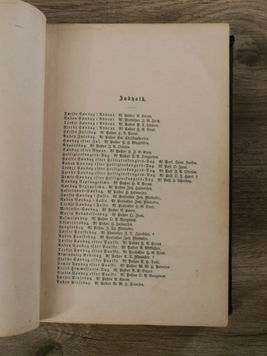 Proedikener Ober Evangelierne. Danish Gospel Proverbs 1888.