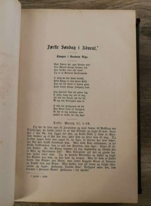 Proedikener Ober Evangelierne. Danish Gospel Proverbs 1888.