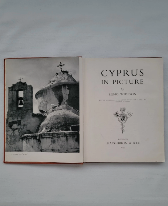 Cyprus In Picture By Reno Wideson 1953 Macgibbon & Kee Printed In London