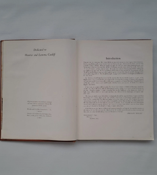 Cyprus In Picture By Reno Wideson 1953 Macgibbon & Kee Printed In London