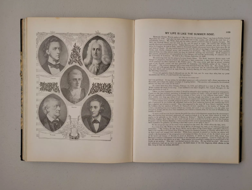 The World's Best Music Book Vol. 4 New York,  The University Society 1903