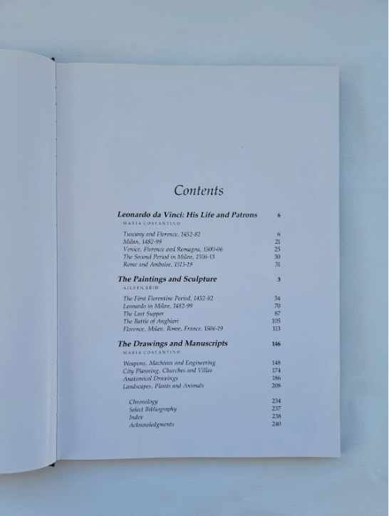 Leonardo By Maria Costantino & Aileen Reid Da Vinci's Life Science & Art Book