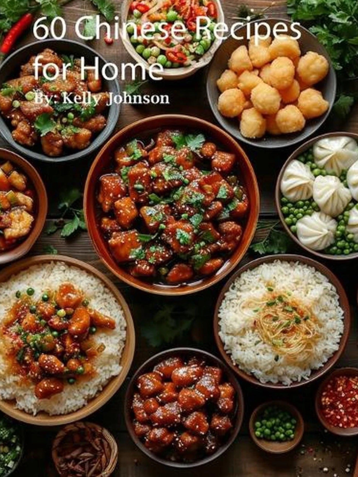 60 Chinese Recipes for Home by Kelly Johnson Paperback Book
