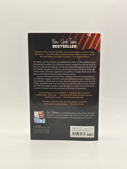 Fast Food Nation The Dark Side of the A Eric Schlosser Paperback