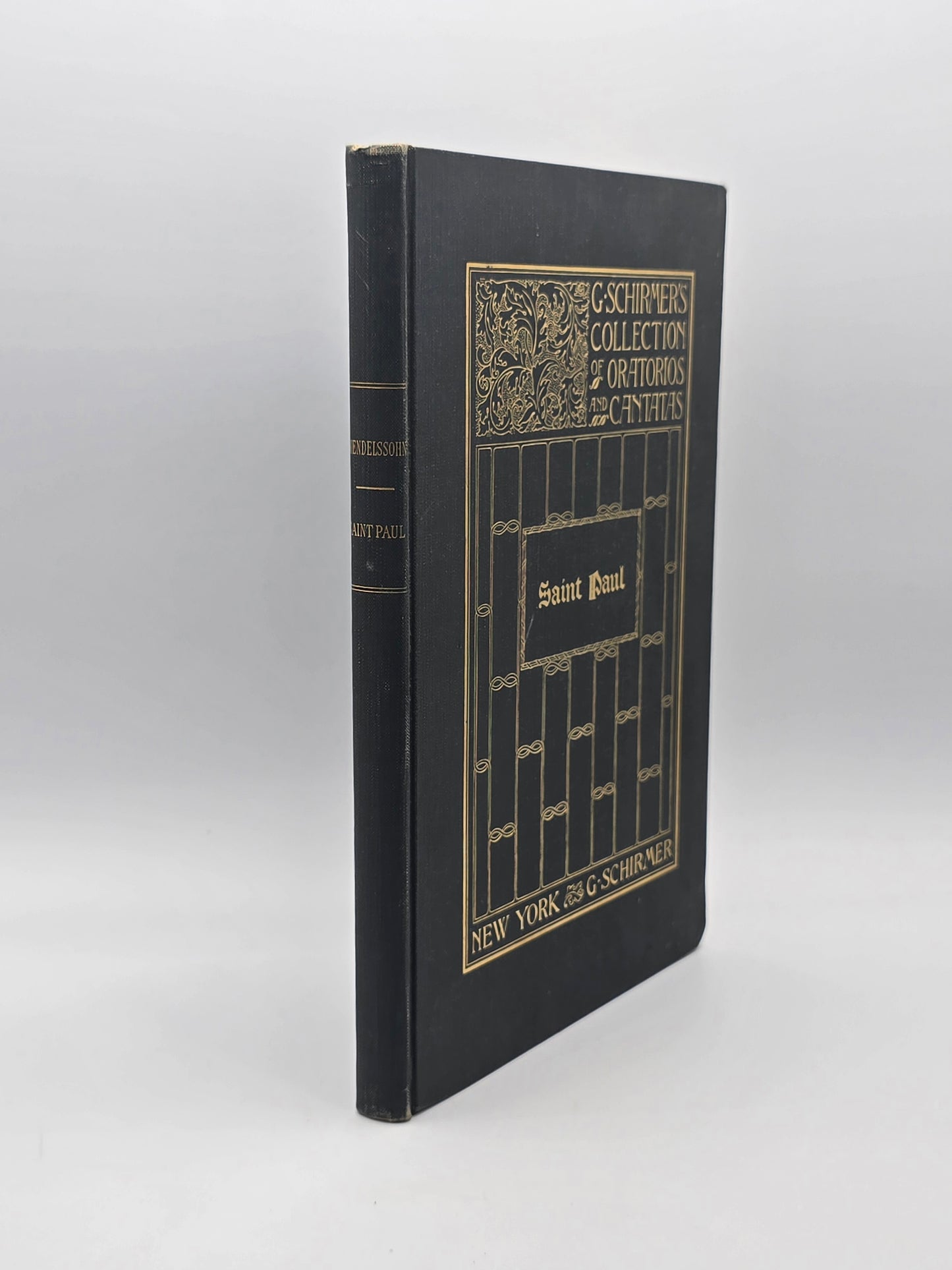 Saint Paul An Oratorio | G. Schirmer's Editions | Music by Felix Mendelssohn.
