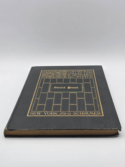 Saint Paul An Oratorio | G. Schirmer's Editions | Music by Felix Mendelssohn.