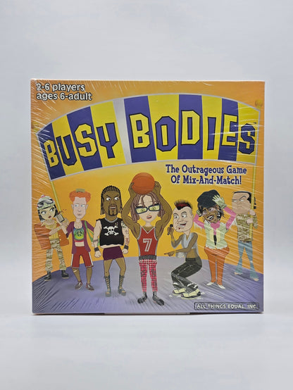 Busy Bodies Game 6+ | The Outrageous Game Of Mix-And-Match ! 2004, Made In USA.