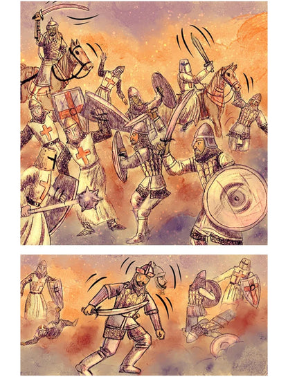 Sababa A Historical Fiction Comic Book Collection Of Muslim Peoples By H. Sheikh